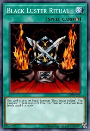Black Luster Ritual - (Starter Yugi Evolution) - (SYE-025) - (Super Rare)