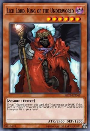 Lich Lord, King of the Underworld - (Structure Lair of Darkness) - (SR06-EN005) - (Common)