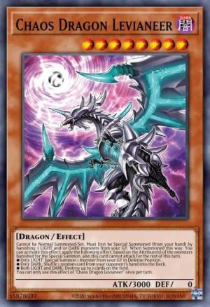 Chaos Dragon Levianeer - (Alt art) - (Albaz Strike) - (SDAZ-EN009)