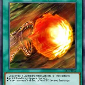 Dragon's Gunfire - (Mystic Fighters) - (MYFI-EN050) - (Super Rare)