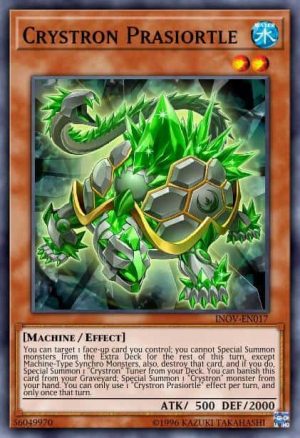 Crystron Prasiortle - (Invasion Vengeance) - (INOV-EN017) - (Common)