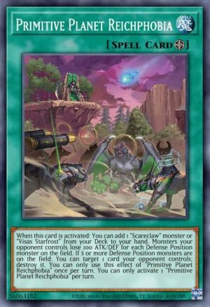 Primitive Planet Reichphobia - (Dimension Force) - (DIFO-EN058) - (Ultra Rare)