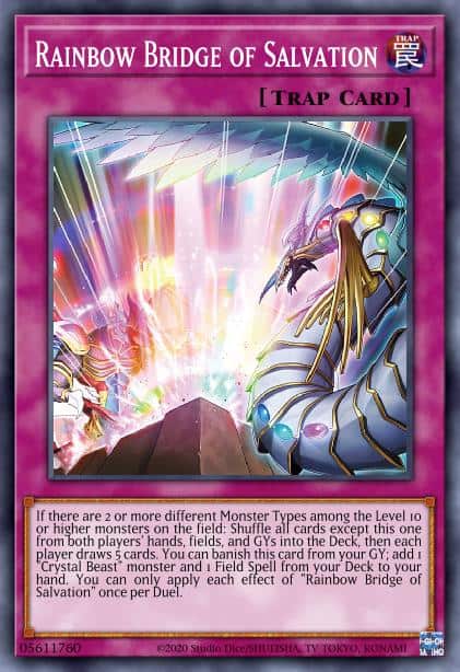 Rainbow Bridge of Salvation - (2022 Tin of the Pharaoh's Gods) - (MP22-EN270) - (Prismatic Secret Rare)