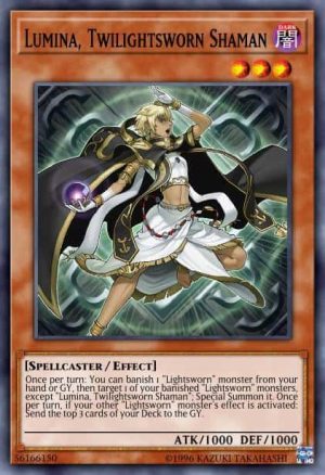 Lumina, Twilightsworn Shaman - (The Lost Art Promotion 2022) - (LART-EN047) - (Ultra Rare)