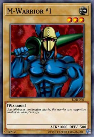M-Warrior #1 - (Legend of Blue Eyes White Dragon) - (LOB-EN076) - (Common)