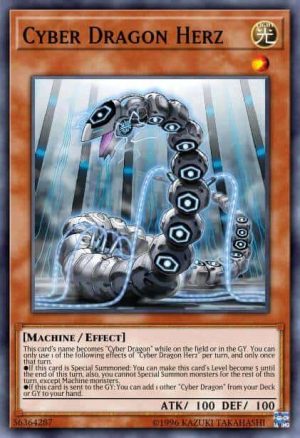 Cyber Dragon Herz - (Structure Cyber Strike) - (SDCS-EN009) - (Super Rare)