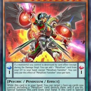 Metalfoes Vanisher - (2022 Tin of the Pharaoh's Gods) - (MP22-EN011) - (Common)