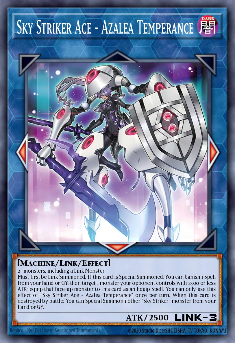 Sky Striker Ace - Azalea Temperance - (Battles of Legend: Terminal Revenge) - (BLTR-EN044) - (Secret Rare)