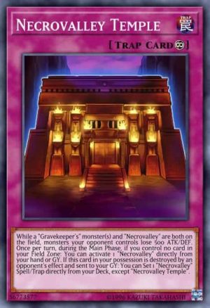 Necrovalley Temple - (Soul Fusion) - (SOFU-EN068) - (Rare)