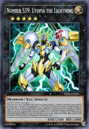 Number S39: Utopia the Lightning - (LC Kaiba Mega Pack) - (LCKC-EN087) - (Secret Rare)