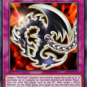 Red-Eyes Fang with Chain - (Legendary Duelists Season 1) - (LDS1-EN021) - (Secret Rare)