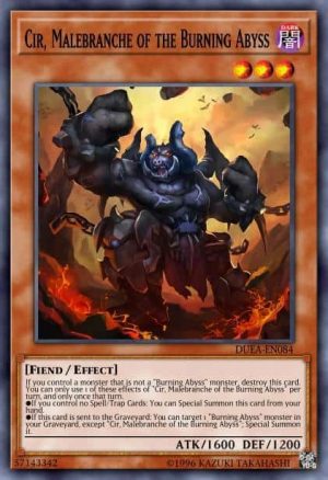 Cir, Malebranche of the Burning Abyss - (Premium Gold Infinite Gold) - (PGL3-EN045) - (Gold Rare)