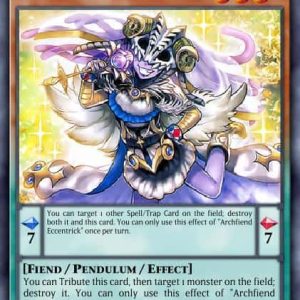 Archfiend Eccentrick - (Pendulum Evolution) - (PEVO-EN026) - (Super Rare)