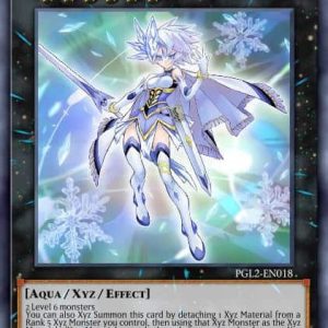 Number 21: Frozen Lady Justice - (Premium Gold Return of the Bling) - (PGL2-EN018) - (Gold Secret Rare)