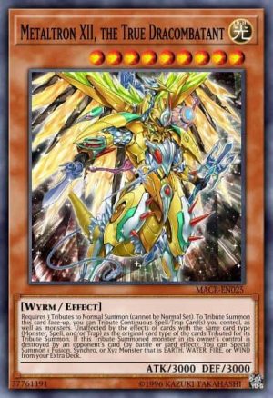 Metaltron XII, the True Dracombatant - (Maximum Crisis) - (MACR-EN025) - (Super Rare)