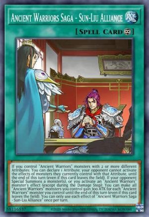 Ancient Warriors Saga - Sun-Liu Alliance - (Ignition Assault) - (IGAS-EN056) - (Rare)