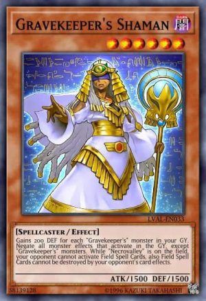 Gravekeeper's Shaman - (2014 Mega-Tin Mega Pack) - (MP14-EN214) - (Super Rare)
