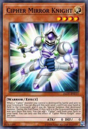 Cipher Mirror Knight - (2017 Mega-Tin Mega Pack) - (MP17-EN136) - (Common)