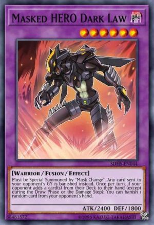 Masked HERO Dark Law - (Rarity Collection) - (RA01-EN025) - (Super Rare)