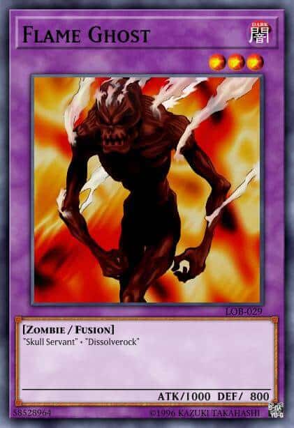 Flame Ghost - (Legend of Blue Eyes White Dragon) - (LOB-EN029) - (Rare)