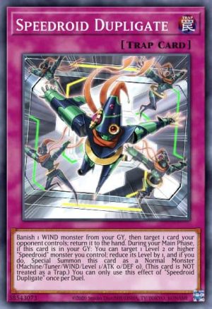 Speedroid Dupligate - (Legendary Duelists Synchro Storm) - (LED8-EN008) - (Rare)