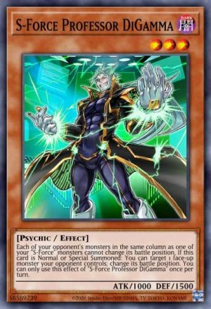 S-Force Professor DiGamma - (Blazing Vortex) - (BLVO-EN012) - (Common)