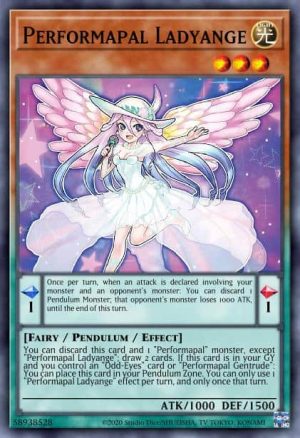 Performapal Ladyange - (Dimension Force) - (DIFO-EN002) - (Super Rare)
