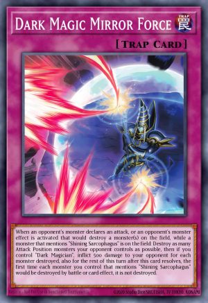 Dark Magic Mirror Force - (The Infinite Forbidden) - (INFO-EN069) - (Super Rare)
