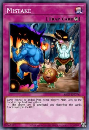 Mistake - (Structure Sacred Beasts) - (SDSA-EN039) - (Common)
