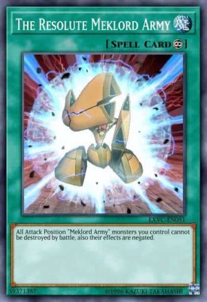 The Resolute Meklord Army - (Legendary Duelists Rage of Ra) - (LED7-EN050) - (Common)