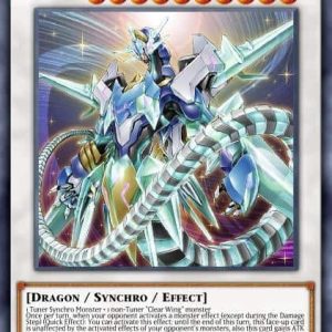 Crystal Clear Wing Synchro Dragon - (Legendary Duelists Synchro Storm) - (LED8-EN005) - (Ultra Rare)