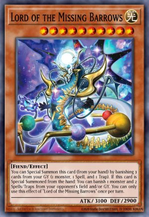 Lord of the Missing Barrows - (The Infinite Forbidden) - (INFO-EN023) - (Super Rare)