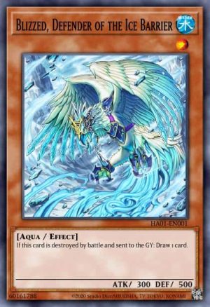 Blizzed, Defender of the Ice Barrier - (Structure Freezing Chains) - (SDFC-EN006) - (Common)