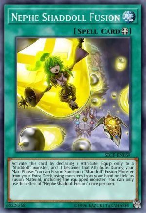 Nephe Shaddoll Fusion - (Structure Shaddoll Showdown) - (SDSH-EN025) - (Common)