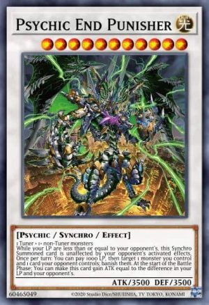 Psychic End Punisher - (Dimension Force) - (DIFO-EN043) - (Secret Rare)