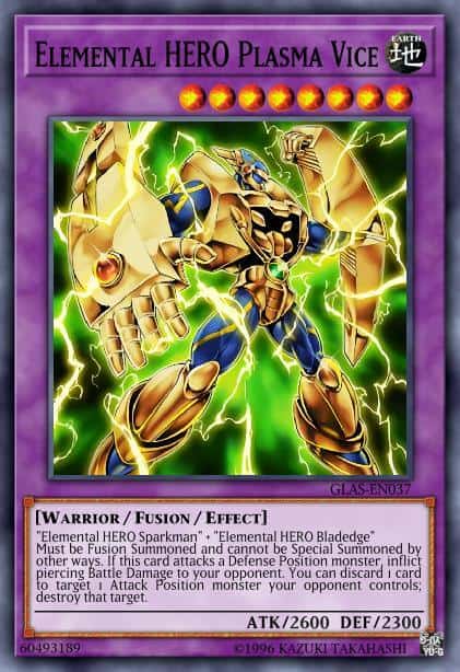 Elemental HERO Plasma Vice - (Collectible Tins 2007 Wave 2) - (CT04-EN006) - (Secret Rare)