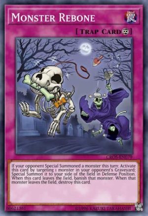 Monster Rebone - (Crossed Souls) - (CROS-EN079) - (Super Rare)
