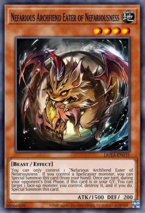 Nefarious Archfiend Eater of Nefariousness - (Master of Pendulum Structure) - (SDMP-EN019) - (Common)