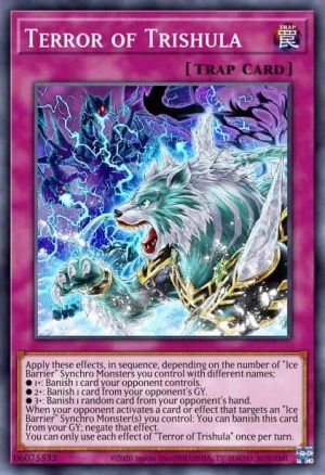 Terror of Trishula - (Structure Freezing Chains) - (SDFC-EN046) - (Common)