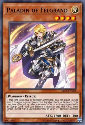 Paladin of Felgrand - (Structure Rokket Revolt) - (SDRR-EN017) - (Common)