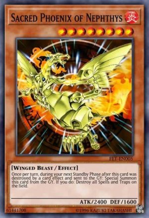 Sacred Phoenix of Nephthys - (Onslaught of the Fire Kings Structure) - (SDOK-EN004) - (Common)