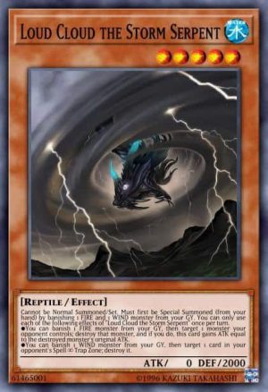 Loud Cloud the Storm Serpent - (Dark Neostorm) - (DANE-EN022) - (Common)