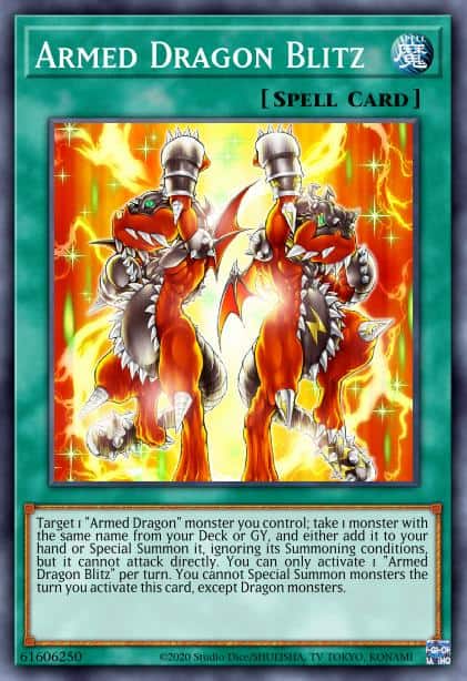 Armed Dragon Blitz - (2022 Tin of the Pharaoh's Gods) - (MP22-EN030) - (Common)