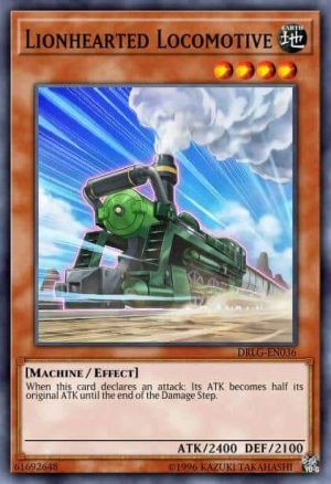 Lionhearted Locomotive - (Dragons of Legend) - (DRLG-EN036) - (Super Rare)