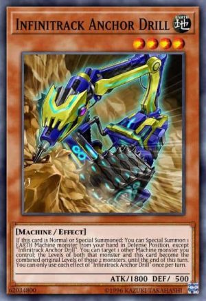 Infinitrack Anchor Drill - (The Infinity Chasers) - (INCH-EN002) - (Secret Rare)