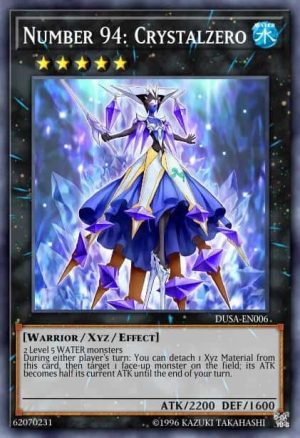 Number 94: Crystalzero - (Duelist Saga) - (DUSA-EN006) - (Ultra Rare)