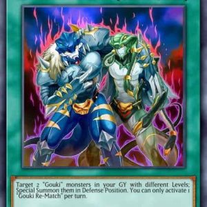 Gouki Re-Match - (Code of the Duelist) - (COTD-EN054) - (Super Rare)