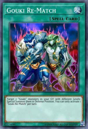 Gouki Re-Match - (Code of the Duelist) - (COTD-EN054) - (Super Rare)