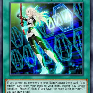 Sky Striker Mobilize - Engage! - (Platinum Secret Rare)- (Quarter Century Bonanza) - (RA03-EN269)