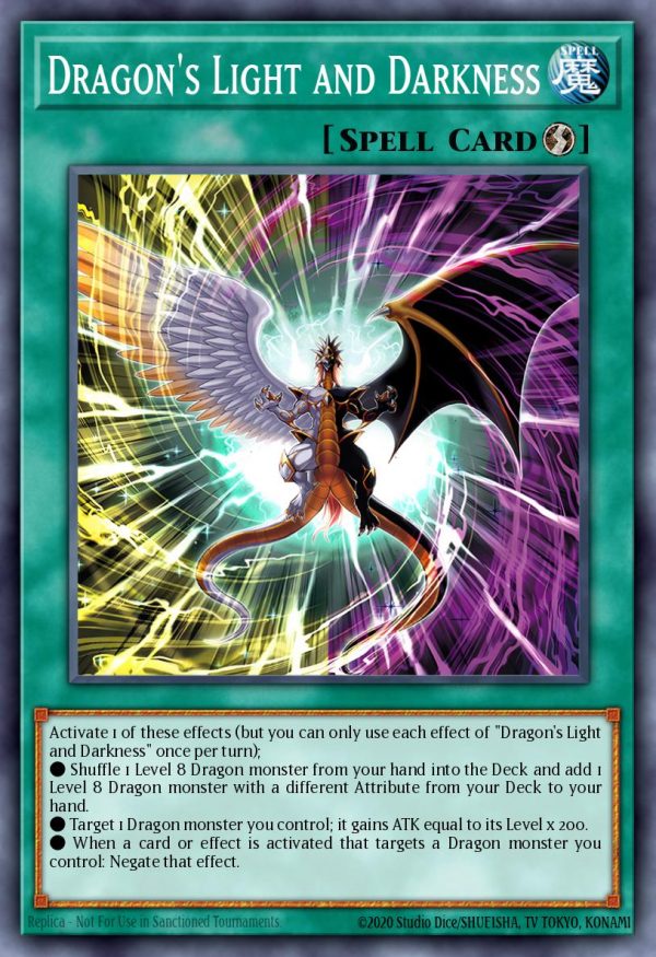 Dragon's Light and Darkness - (The Infinite Forbidden) - (INFO-EN057) - (Common)